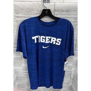 Nike Dri-Fit Tigers Velocity Legend T-Shirt Blue Medium NWT $40 MSRP